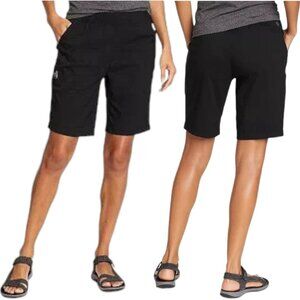Eddie Bauer First Ascent Guide Ripstop Shorts - Black - 8